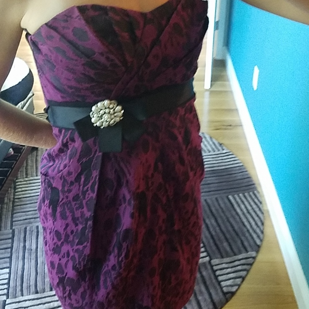 Strapless dress